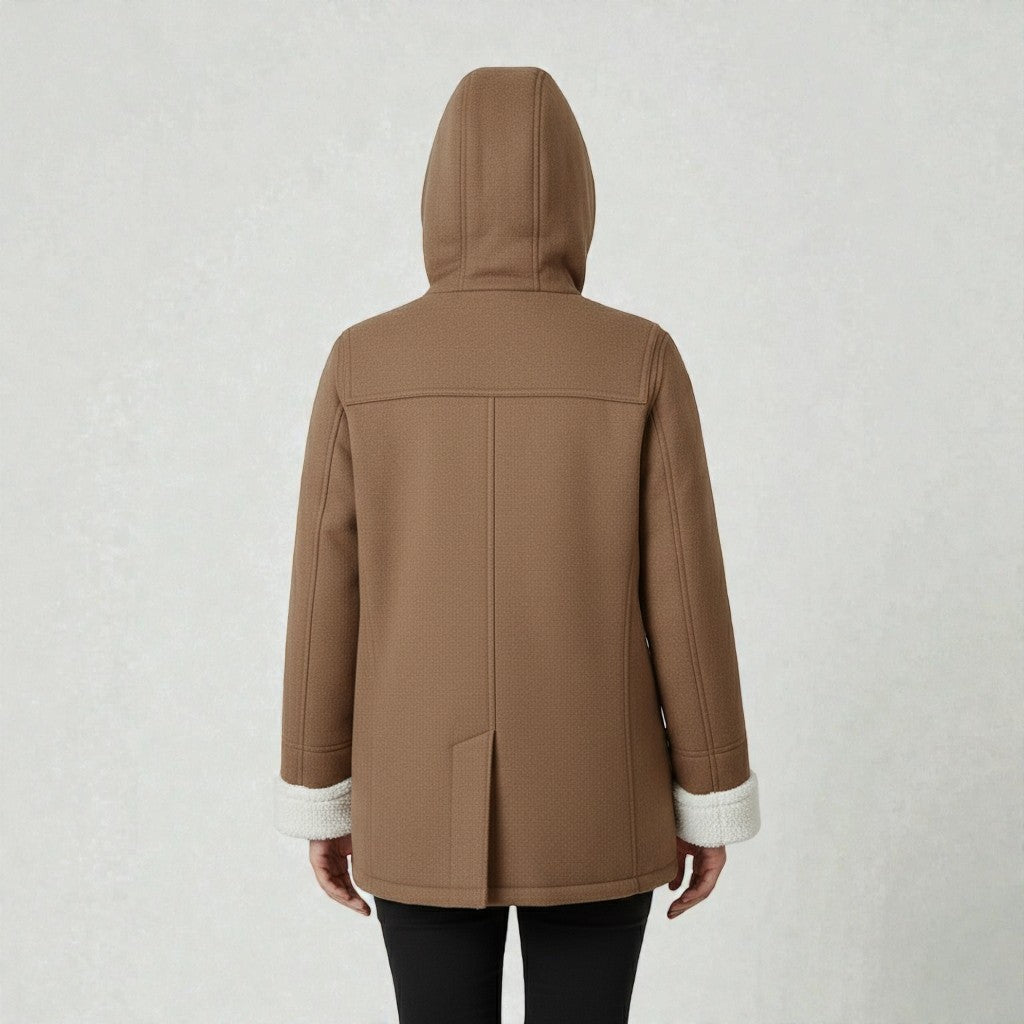 Cozy Winter Jacket Featuring a Warm Lining and Hood