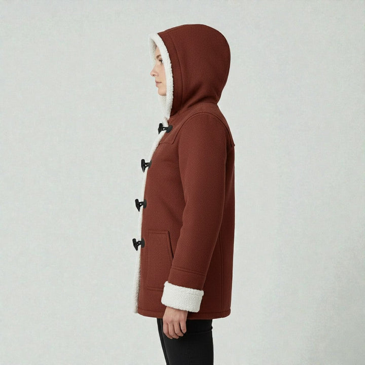 Cozy Winter Jacket Featuring a Warm Lining and Hood