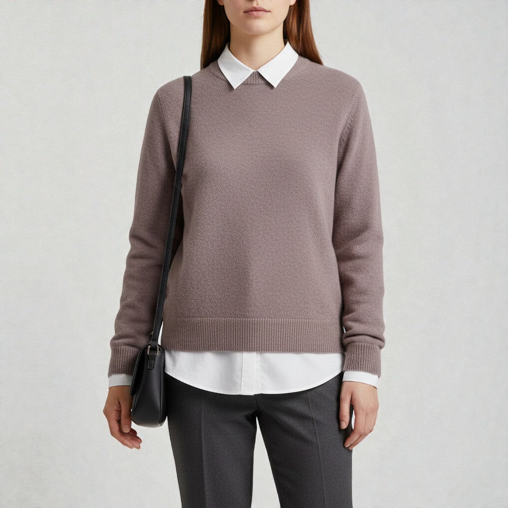 Chic Sweater with Contemporary Design for Trendy Ensembles
