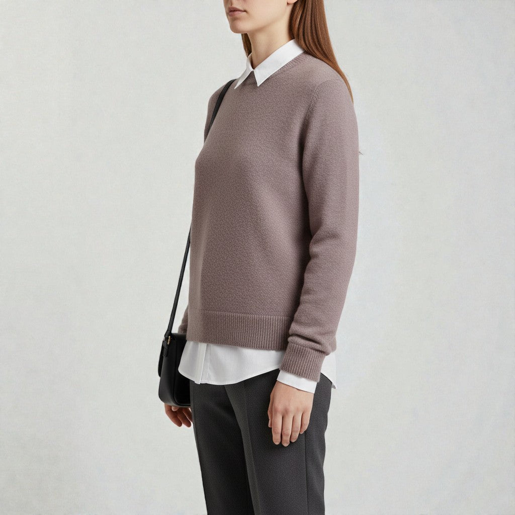 Chic Sweater with Contemporary Design for Trendy Ensembles
