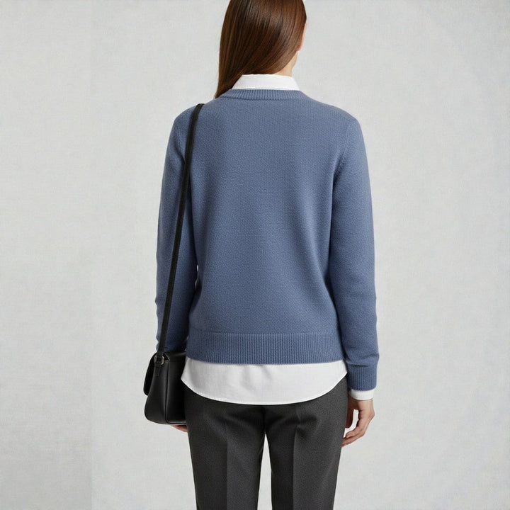 Chic Sweater with Contemporary Design for Trendy Ensembles