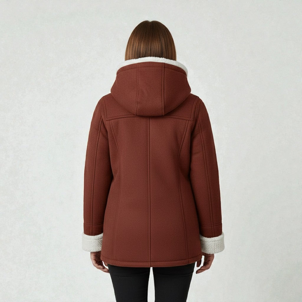 Cozy Winter Jacket Featuring Insulated Lining and Hood