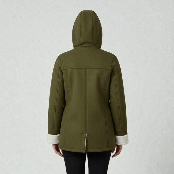 Cozy Winter Jacket Featuring a Warm Lining and Hood