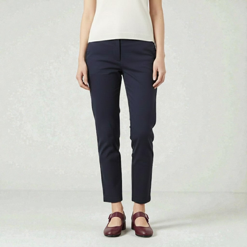 Chic Comfort Footwear with Trendy Strap and Heel