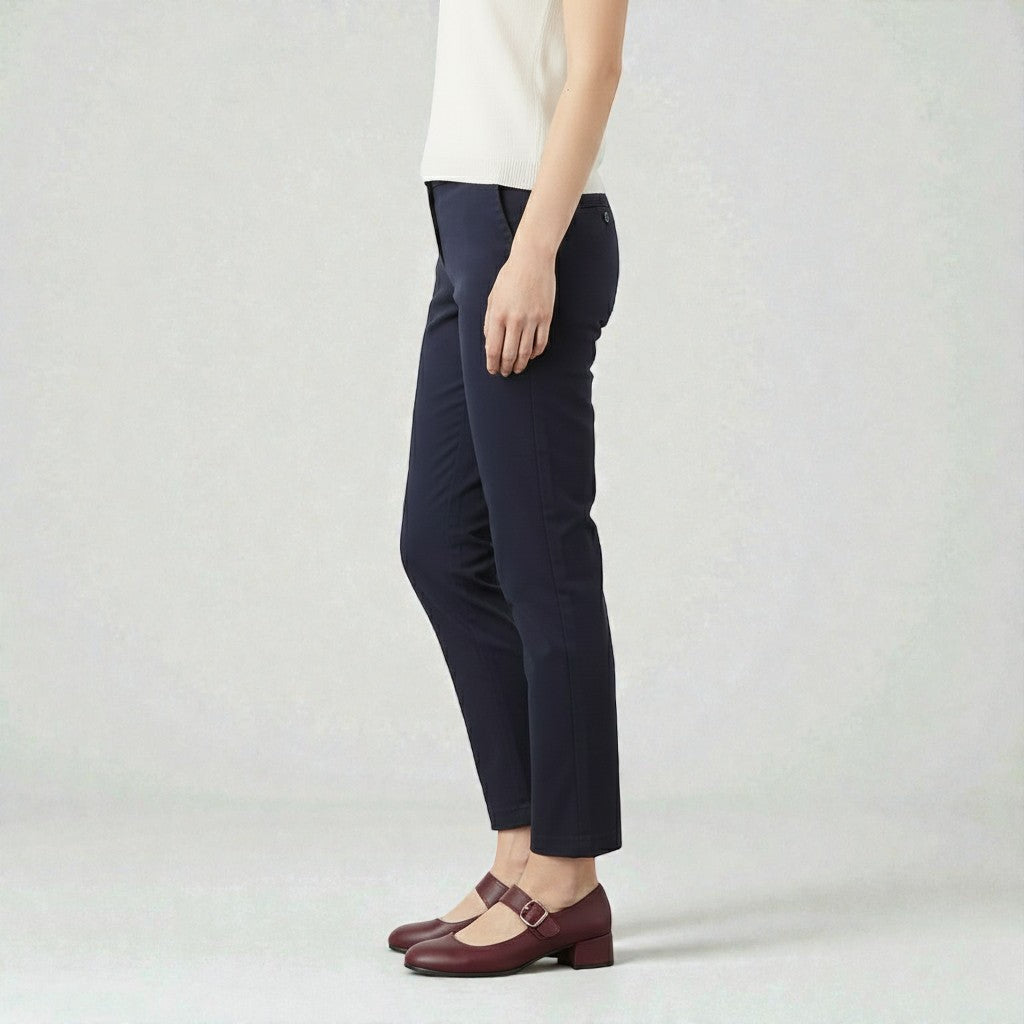 Chic Comfort Footwear with Trendy Strap and Heel