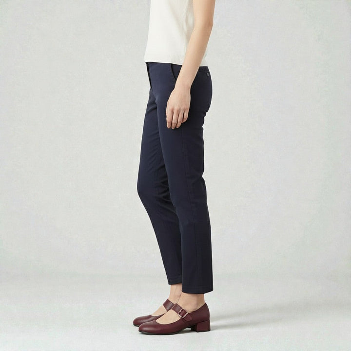 Chic Comfort Footwear with Trendy Strap and Heel