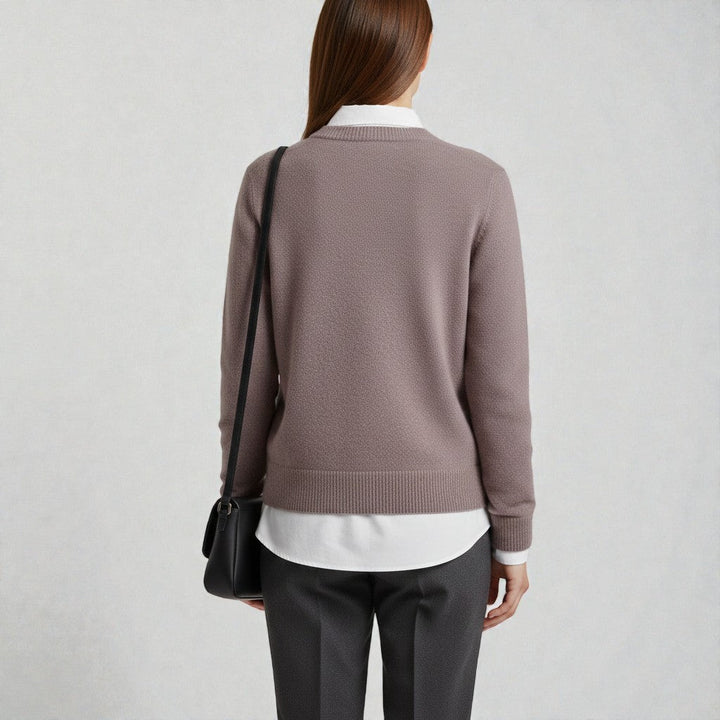 Chic Sweater with Contemporary Design for Trendy Ensembles