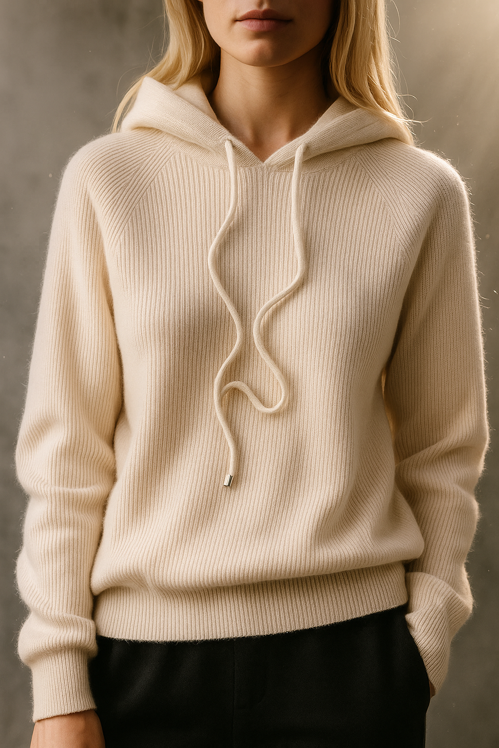 Women's Sophisticated Hooded Sweatshirt