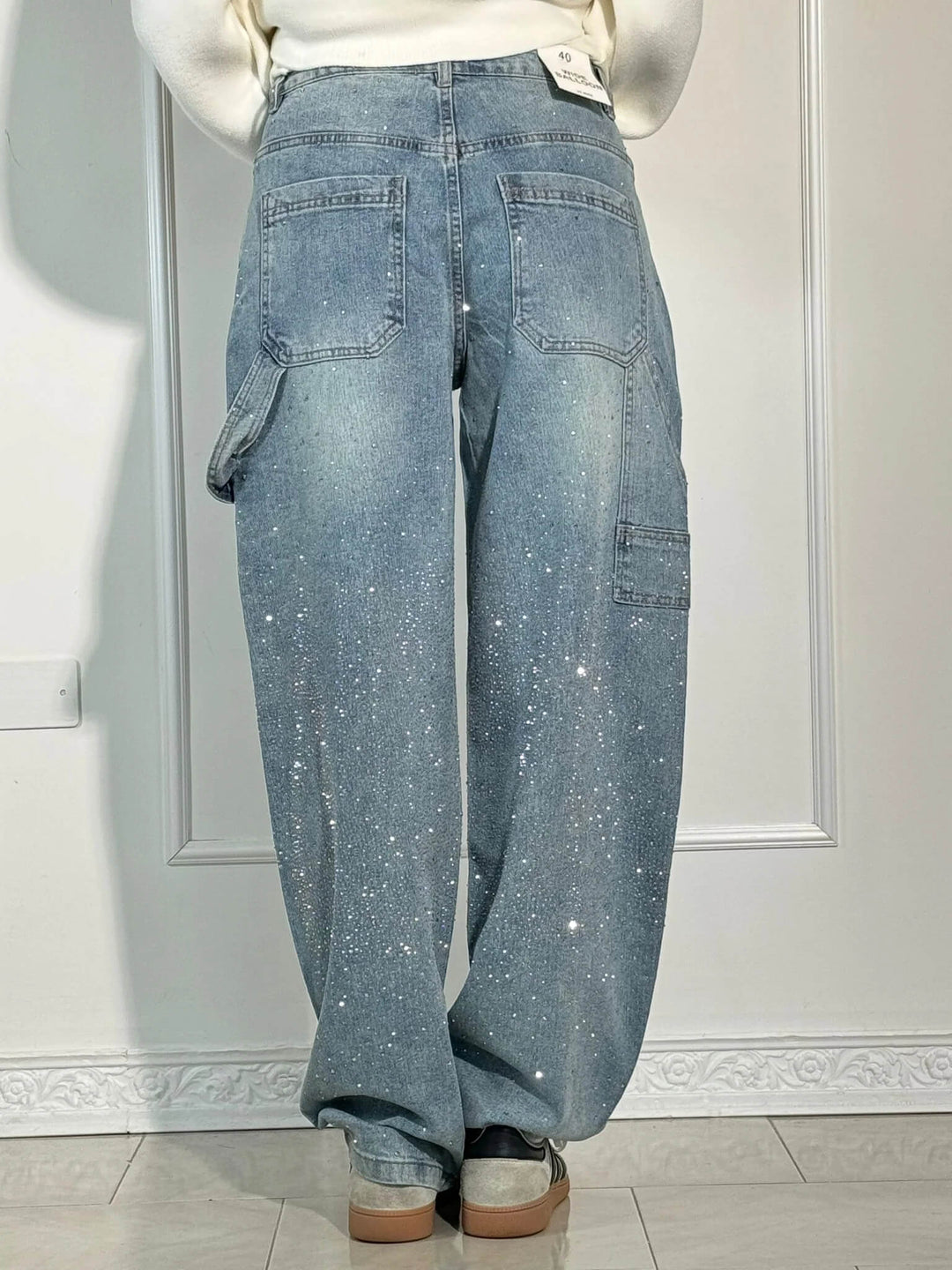 Women's Wide-Leg Baggy Trousers
