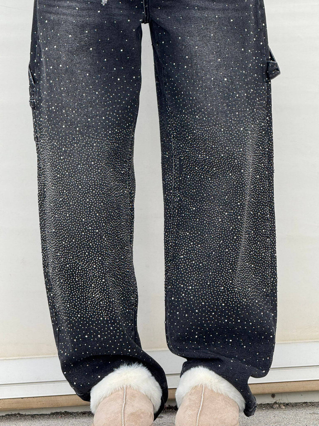 Women's Wide-Leg Baggy Trousers