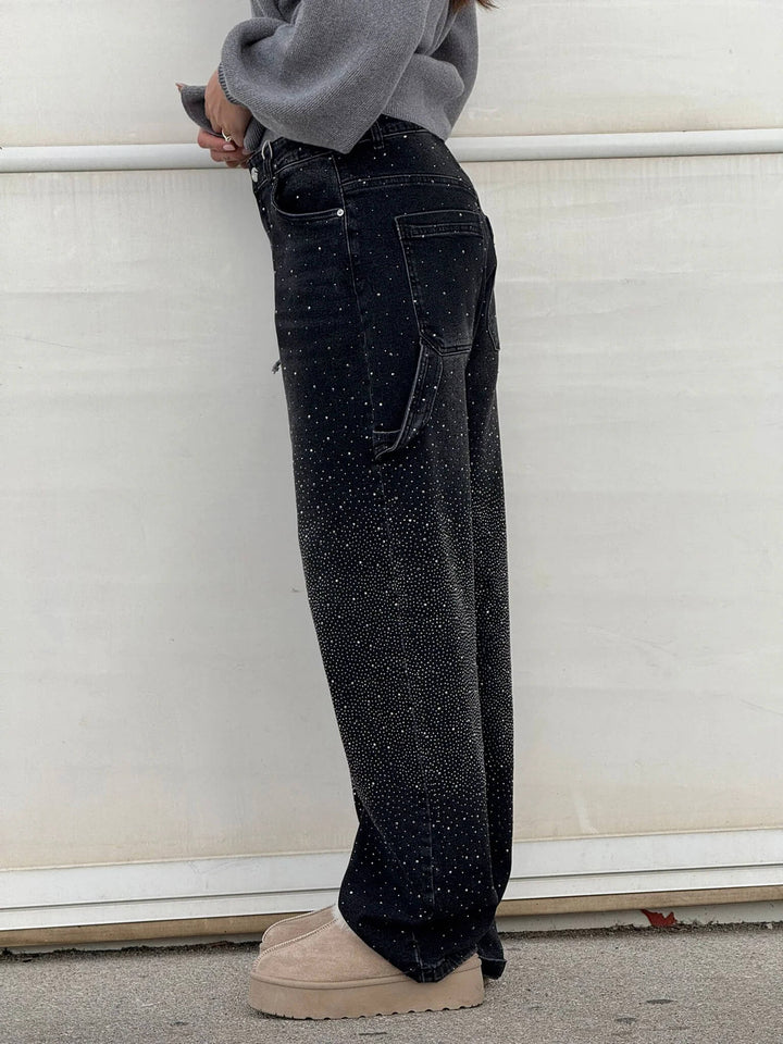 Women's Wide-Leg Baggy Trousers