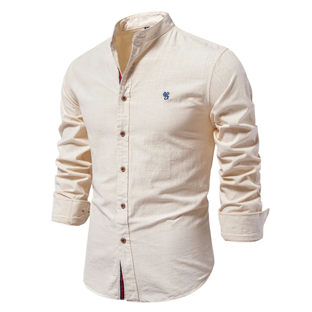 Men's Breathable Long Sleeve Casual Shirt