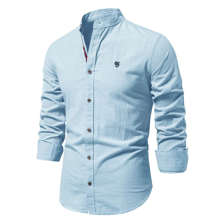Men's Breathable Long Sleeve Casual Shirt
