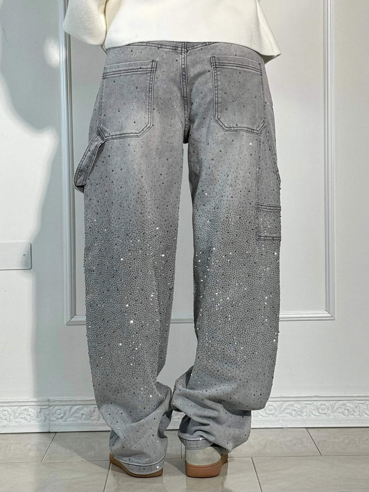 Women's Wide-Leg Baggy Trousers