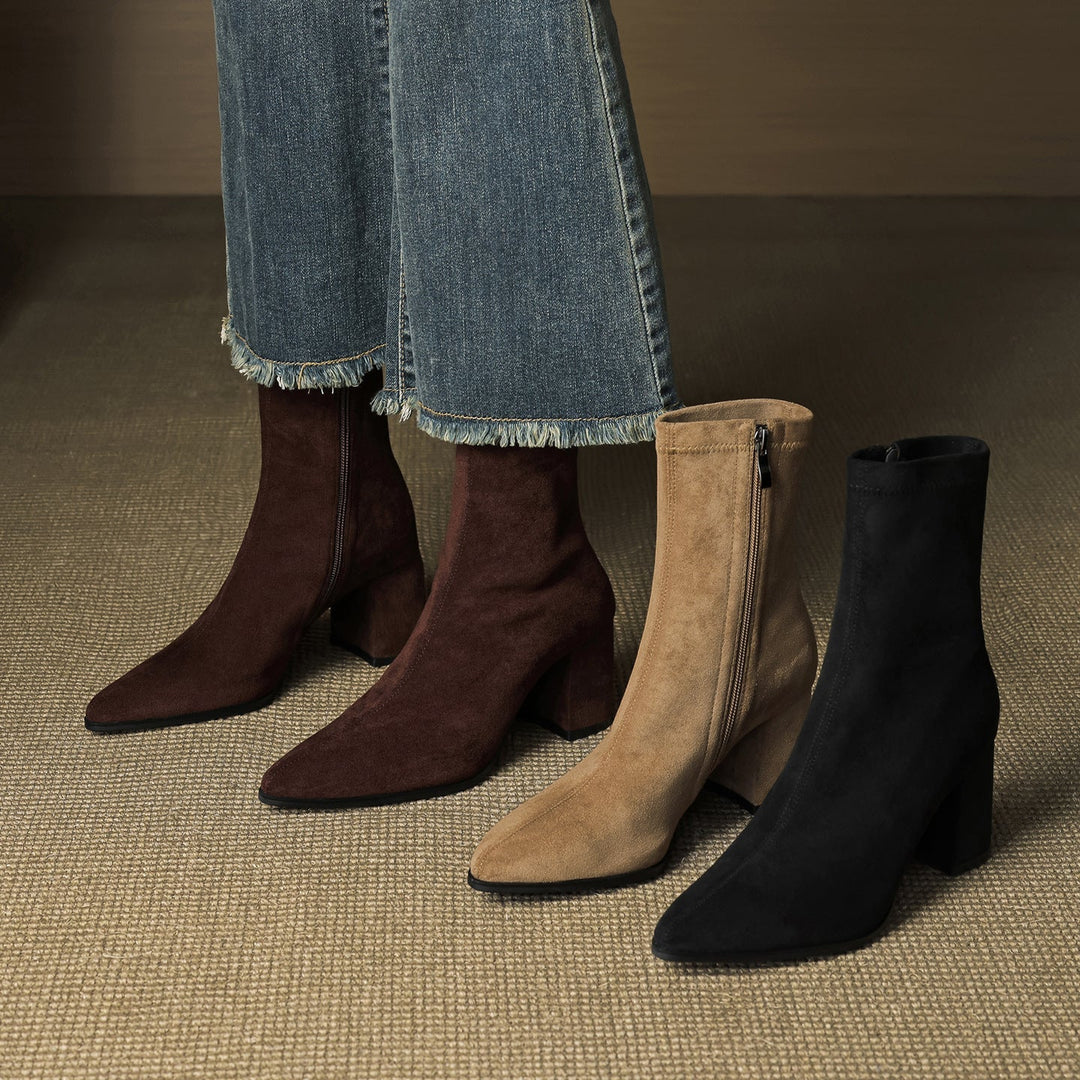 Women's Heeled Ankle Boots | Comfort-Focused