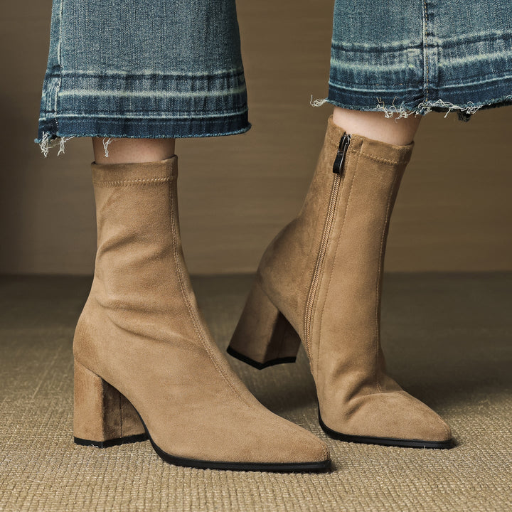 Women's Heeled Ankle Boots | Comfort-Focused