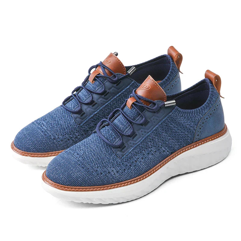 Comfortable Men's Oxford-Style Sneakers