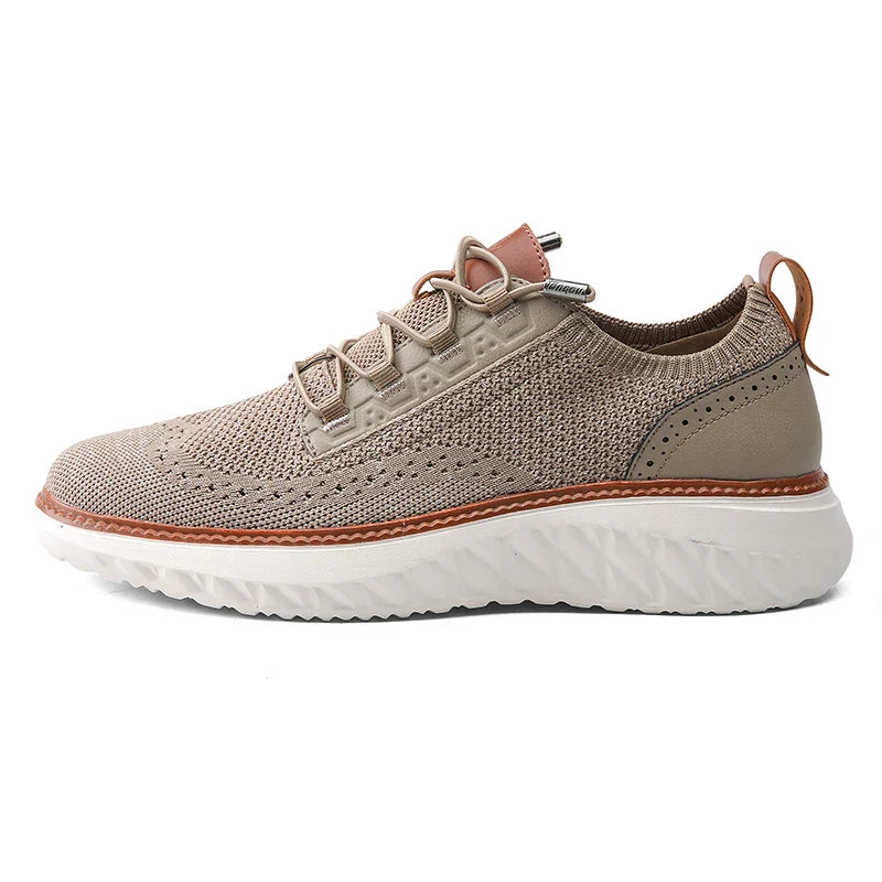Comfortable Men's Oxford-Style Sneakers