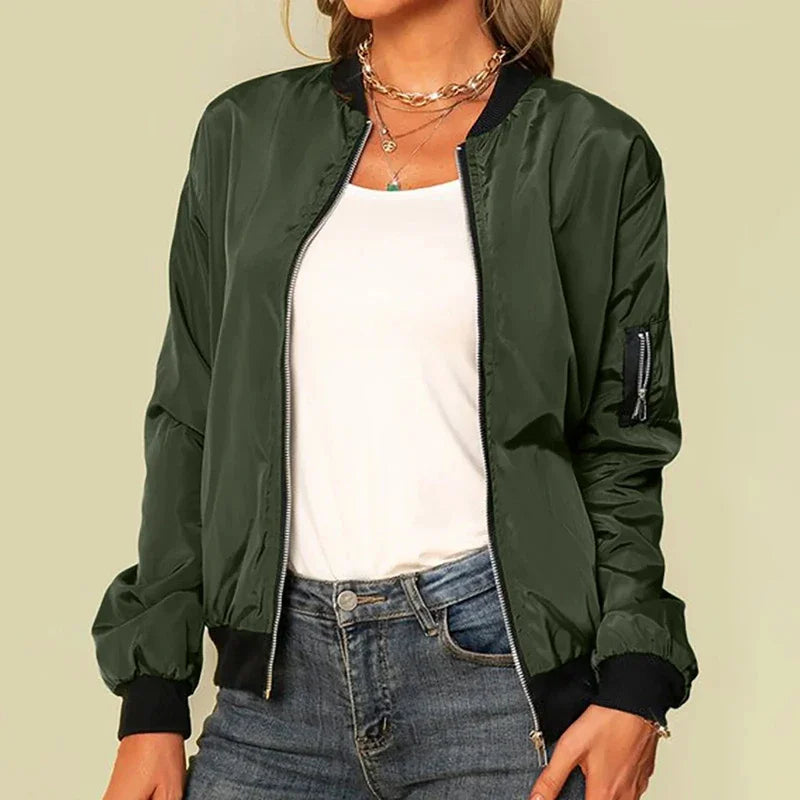 Women's Lightweight Bomber Jacket
