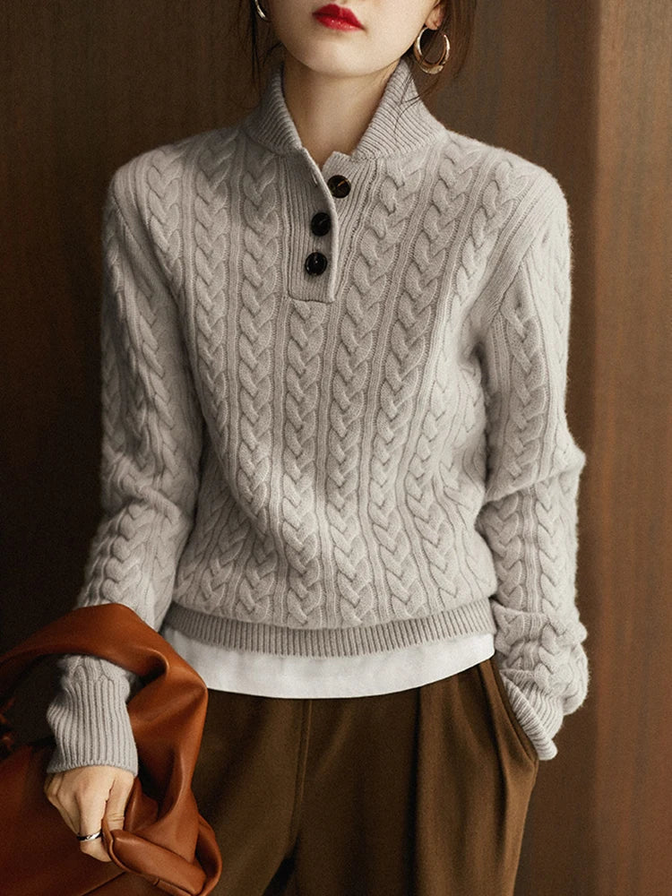 Women's Elegant Knit Sweater