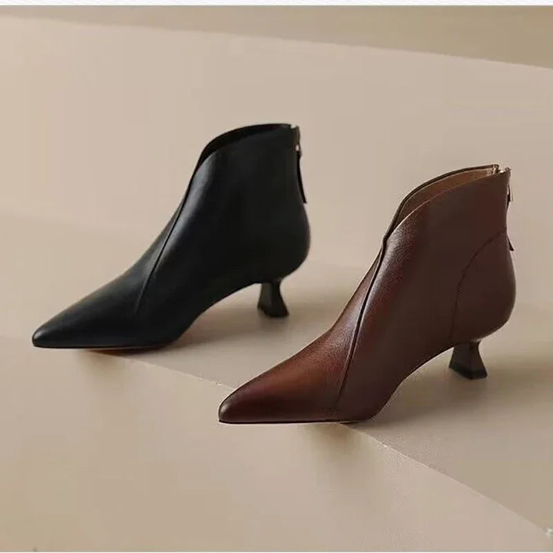 Women's Pointed Toe Ankle Boots