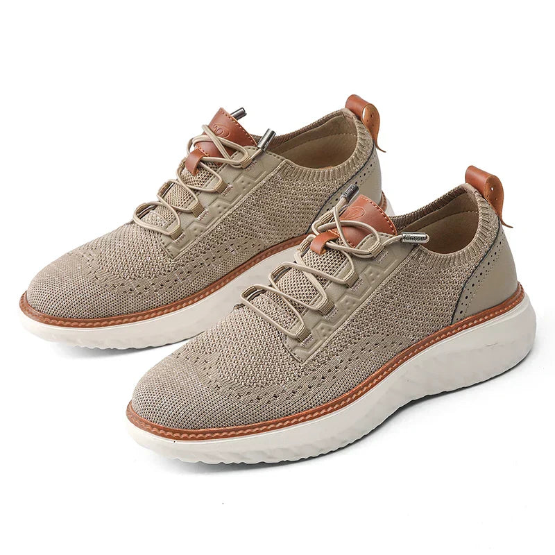 Comfortable Men's Oxford-Style Sneakers