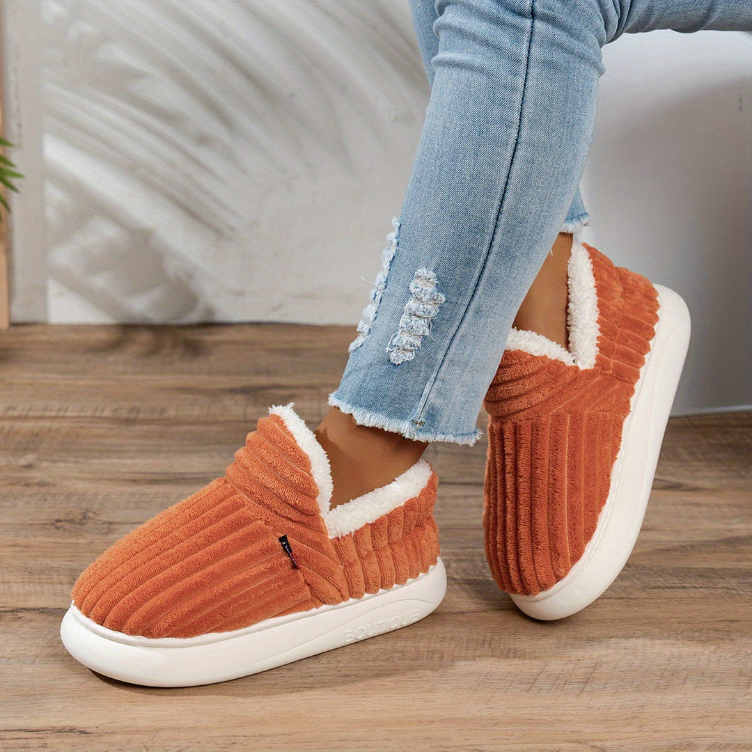 Women's Cozy Slip-On Winter Slippers