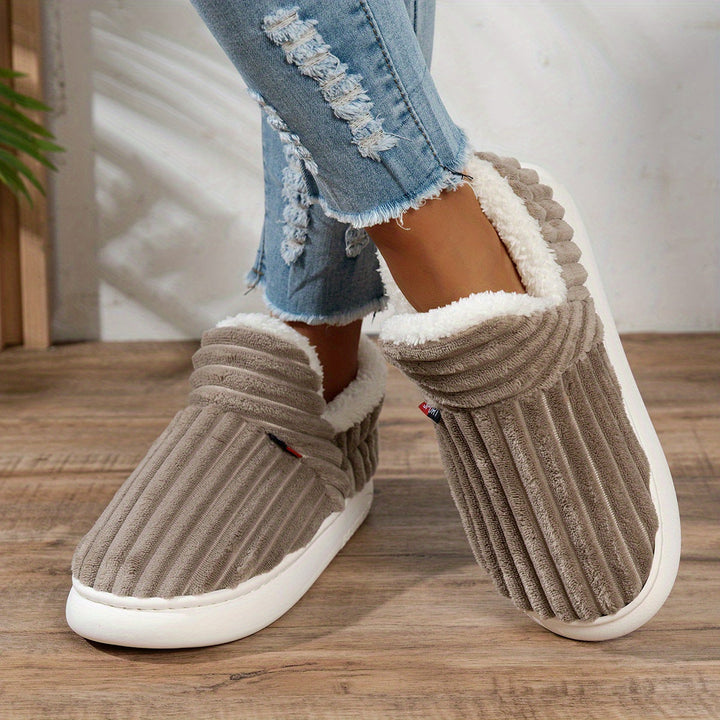 Women's Cozy Slip-On Winter Slippers