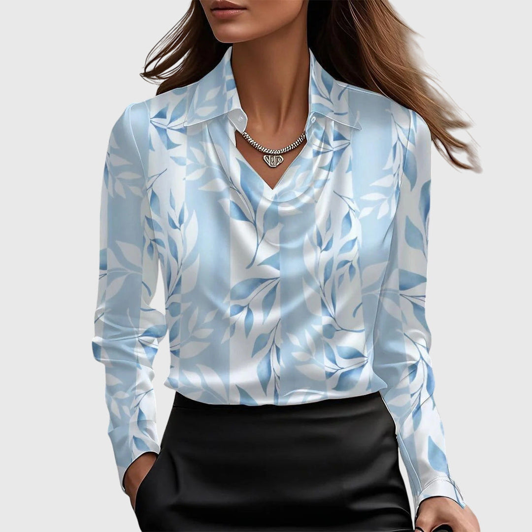 Women's Sophisticated Long Sleeve Blouse