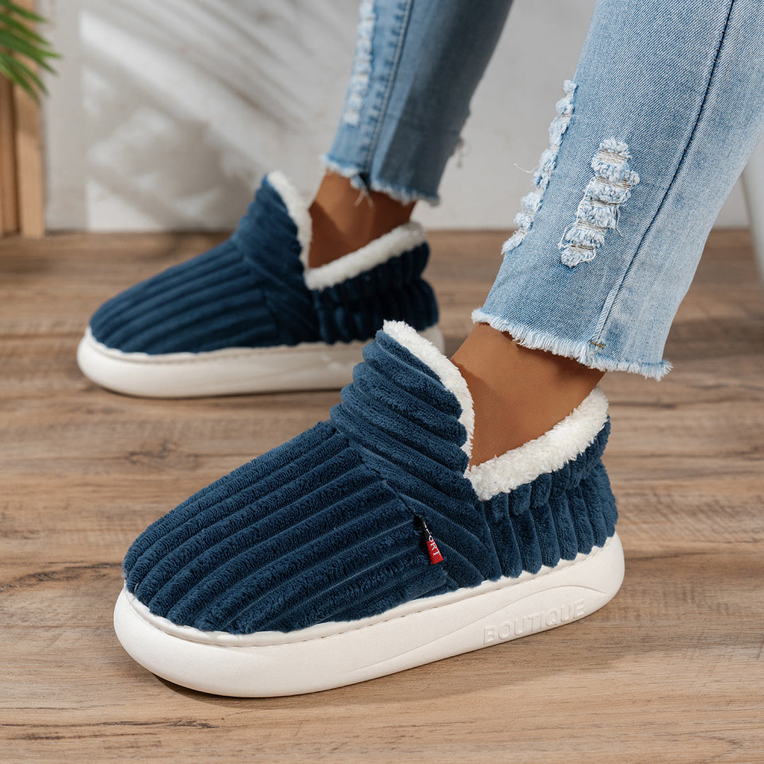Women's Cozy Slip-On Winter Slippers