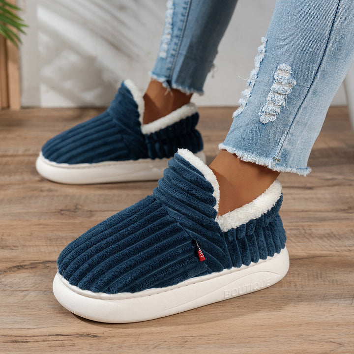Women's Cozy Slip-On Winter Slippers