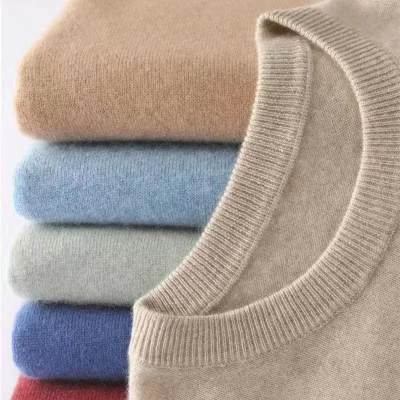 Men's Comfortable Crew Neck Sweater