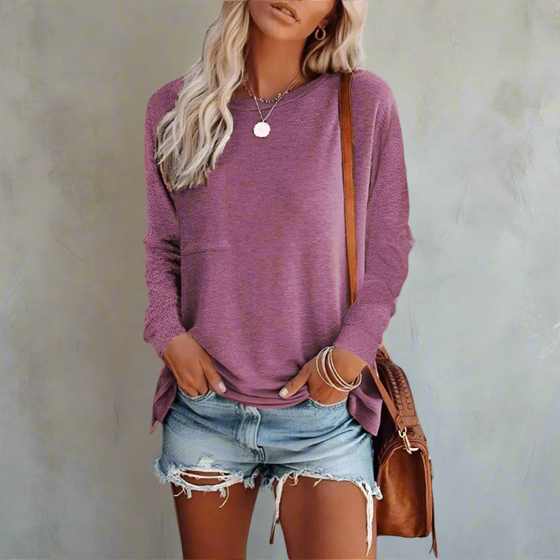 Casual Women's Long Sleeve Top