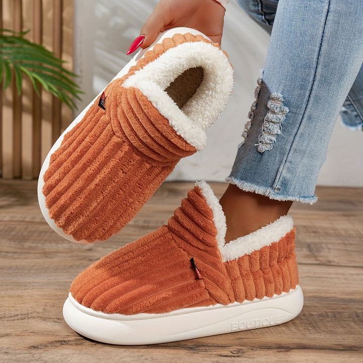 Women's Cozy Slip-On Winter Slippers