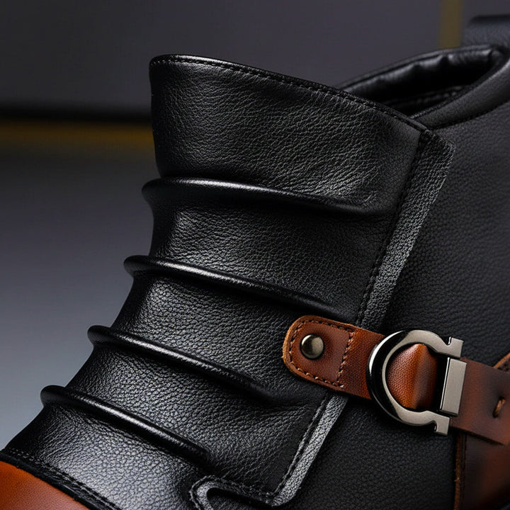 Elegant Men's Unique Ankle Boots
