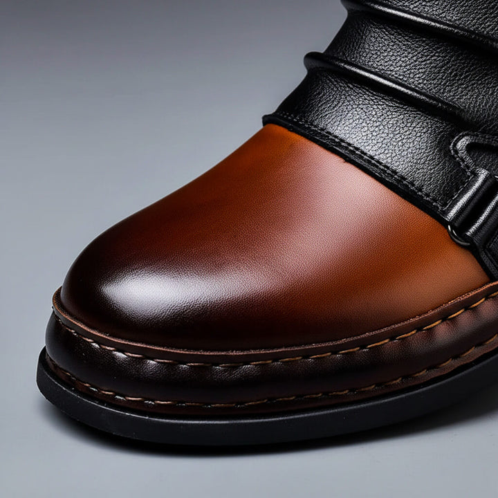 Elegant Men's Unique Ankle Boots