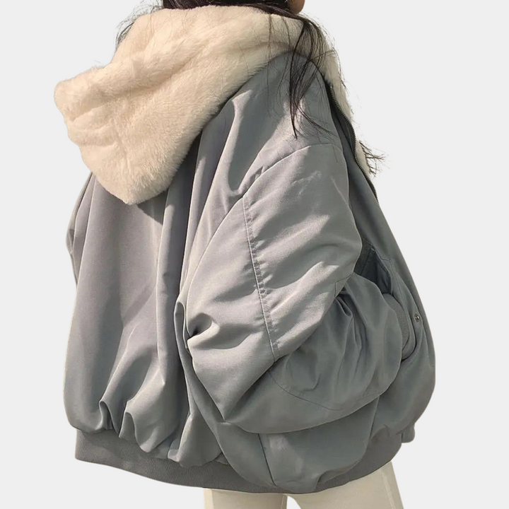 Women's Hooded Oversized Jacket