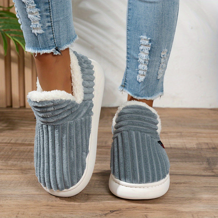 Women's Cozy Slip-On Winter Slippers