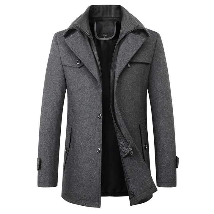 Modern Men's Zip-Up Jacket