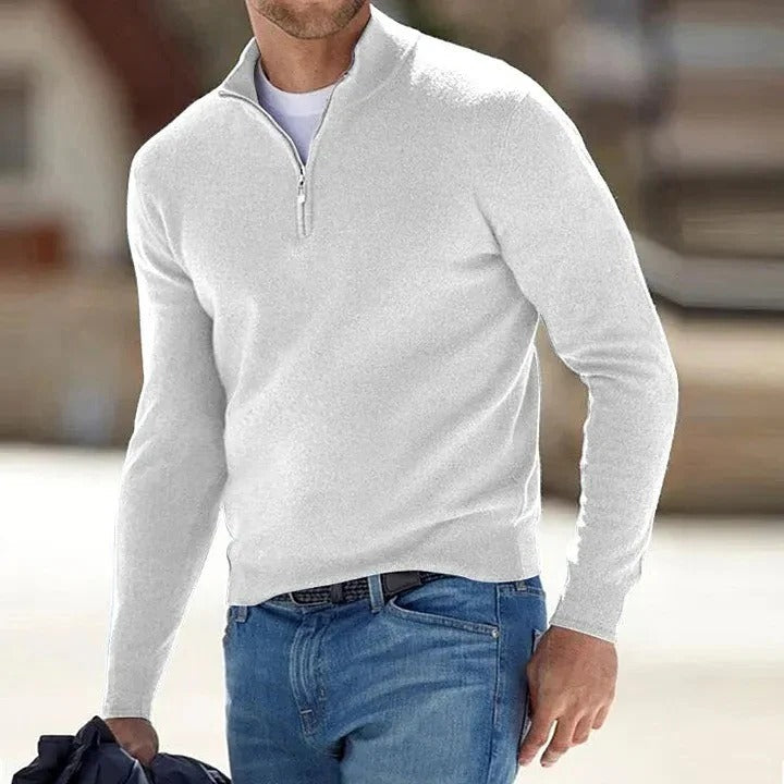 Comfortable Men's Classic Knit Sweater