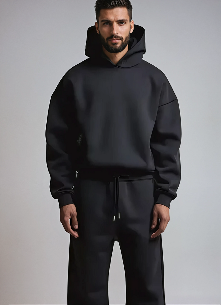 Men's Cozy Ensemble | Hoodie & Trousers Set