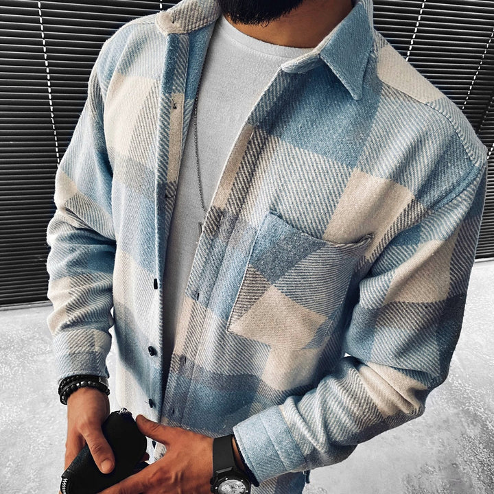 Stylish Men's Casual Shirt Jacket