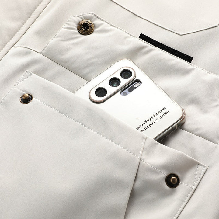 Men's Waterproof Tactical Jacket with Hood