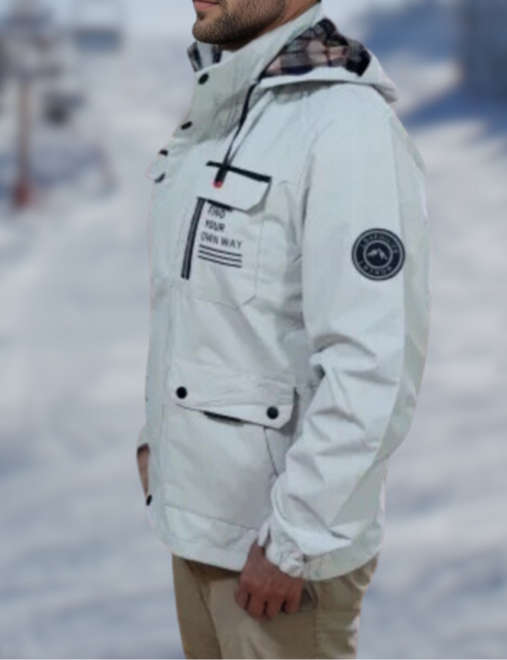 Men's Waterproof Tactical Jacket with Hood