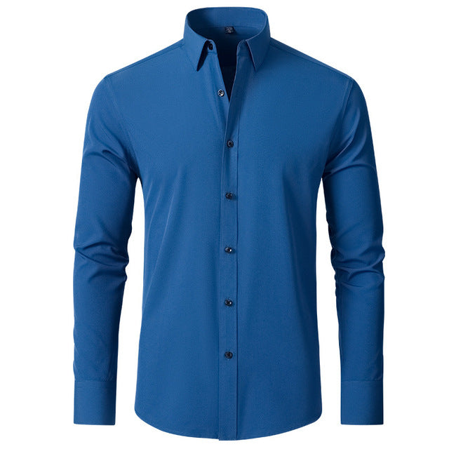 Men's Long Sleeve Stretch Shirt