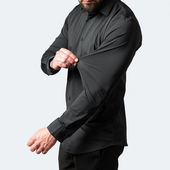 Men's Long Sleeve Stretch Shirt