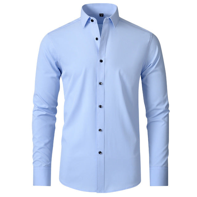 Men's Long Sleeve Stretch Shirt