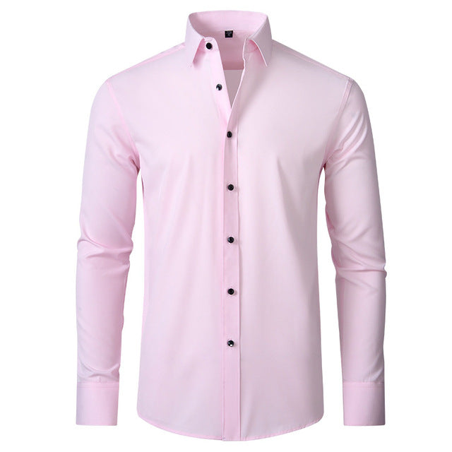 Men's Long Sleeve Stretch Shirt