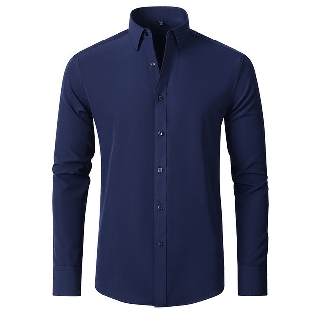 Men's Long Sleeve Stretch Shirt