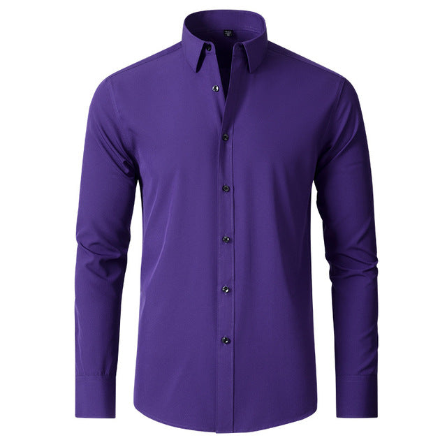 Men's Long Sleeve Stretch Shirt